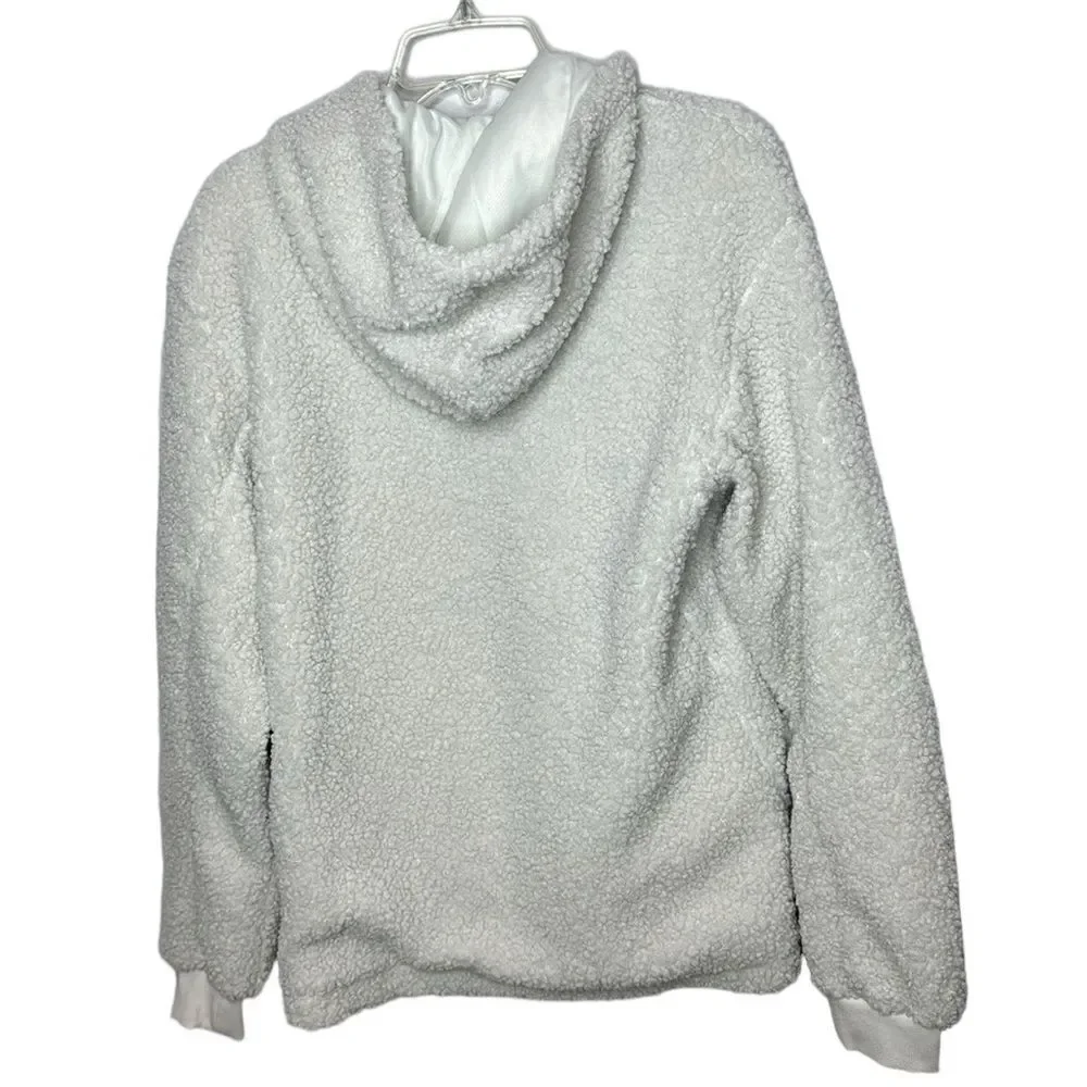 Men’s Adidas Sherpa Fleece Full Zip Hoodie. Size Small.‎